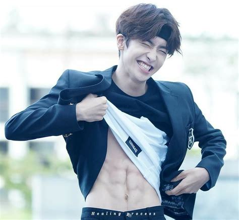 Up10tion Xiao Abs Not Ok And You Are Younger Than Me Definitely Not Ok