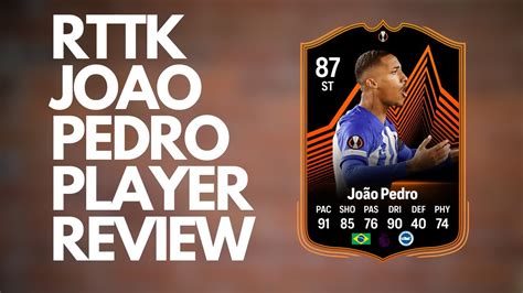 Eel Rttk Joao Pedro Player Review Fc Youtube