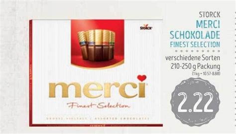 Storck Merci Schokolade Finest Selection Angebot Bei Edeka Struve