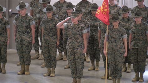 Parris Island Holds Ceremony To Deactivate Fourth Recruit Training