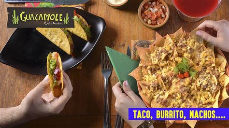 Taco Burrito Nacho Quem Quem Na Culin Ria Mexicana Guacamole