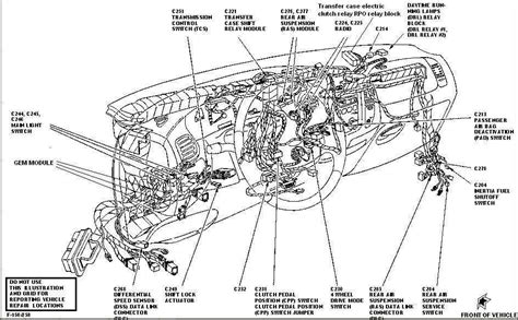 Visualizing The Anatomy Of A 2001 Ford F150 Body Parts Diagram