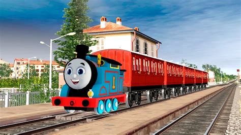 Thomas Reboot The Red Coaches Trainz Simulator YouTube