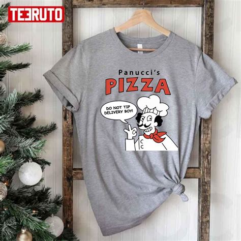 Panuccis Pizza Unisex T Shirt Teeruto