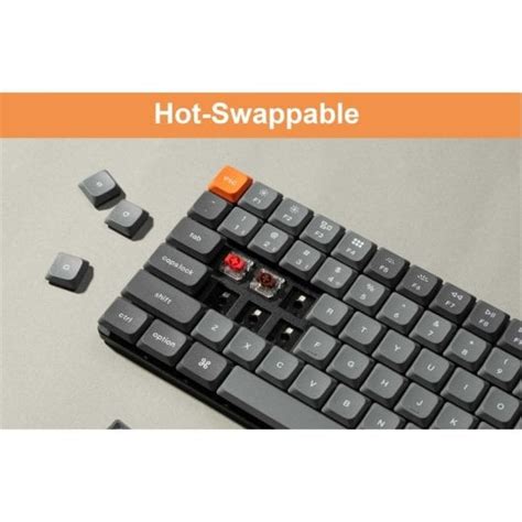 Keychron K Max Teclado Mec Nico Gaming Rgb Gateron Brown Hot Swap Cinzento Pccomponentes Pt