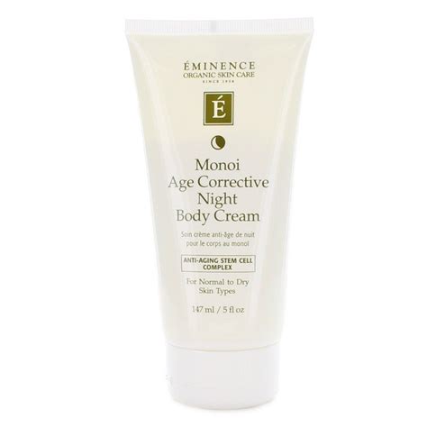 Eminence Monoi Age Corrective Night Body Cream 5 Ounce Continue To