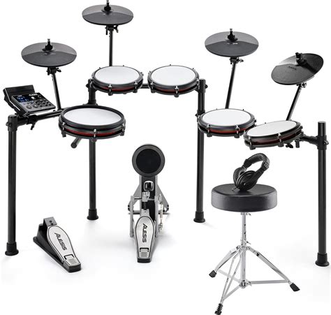 Alesis Nitro Max Kit Batterie Électronique de 10 pièces avec Pads en