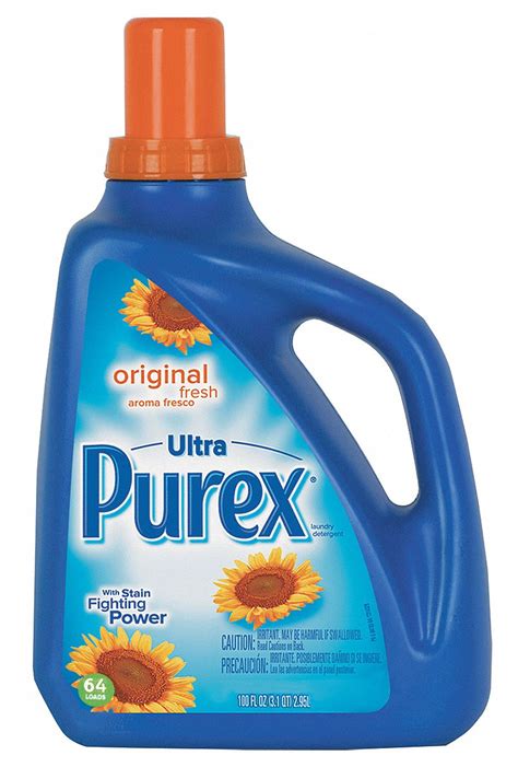 Liquid Laundry Detergent, PK 4 - Grainger