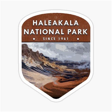 Haleakala National Park 2 Sticker For Sale By Adventure Stickers Haleakala National Park