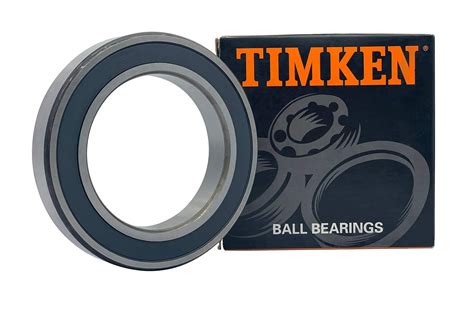 TIMKEN 6013 2RS 1 Pcs Double Rubber Seal Bearings 65x100x18mm Pre