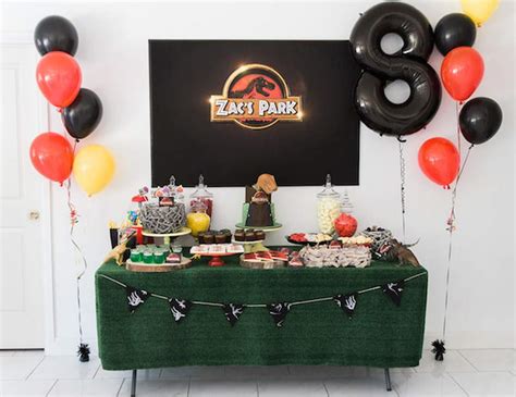 Jurassic Park Dinosaurs Birthday Welcome To Jurassic Park Catch My Party