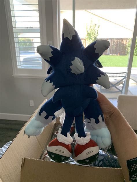 Original Great Eastern GE Animation Sonic The Hedgehog Werehog Plush