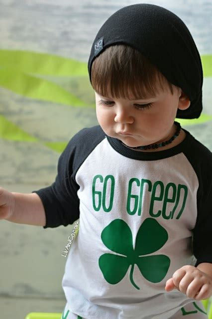 St Patricks Day Baby Clothes Clover Shirt Toddler St Patricks