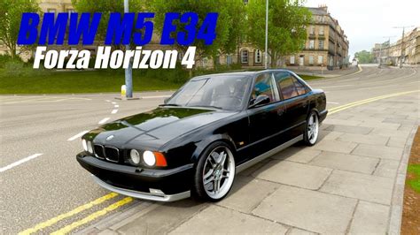 BMW M5 E34 Forza Horizon 4 Gameplay YouTube