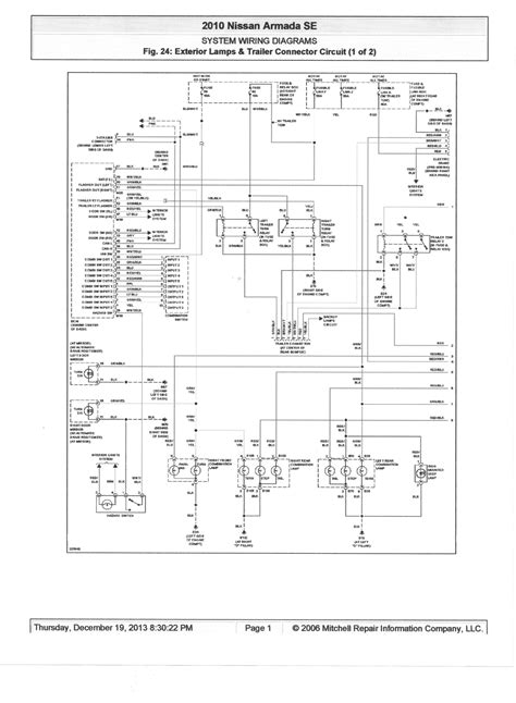 2018 Nissan Armada 4WD Fuse Box Diagrams