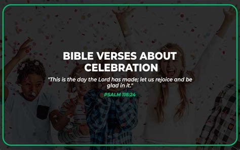 30 Best Bible Verses About Celebration - Scripture Savvy