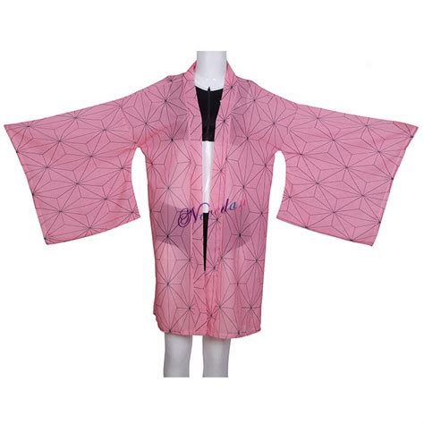 Jual PreOrder Anime Demon Slayer Swimsuit Bikini With Kimono Cover Up