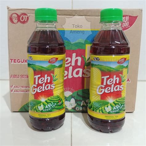 Jual Teh Gelas Botol 200ml Shopee Indonesia