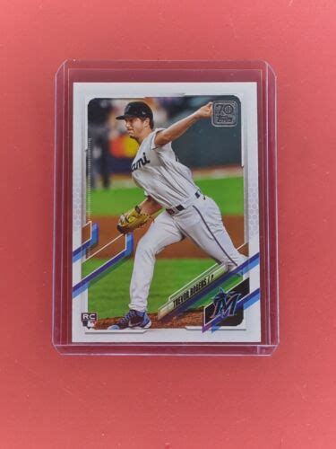 Topps Series Trevor Rogers Rookie Miami Marlins Ebay