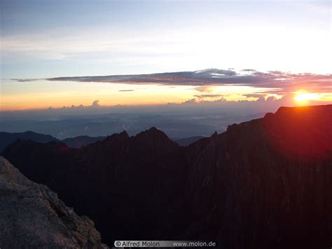 Photo of Sunrise on Mt Kinabalu. Sunrise on Mt Kinabalu, Mt Kinabalu ...