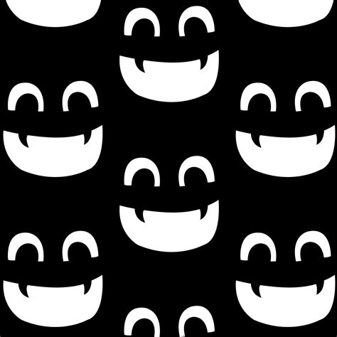 Cute Vampire Face Wall Stencil | Free Printable Papercraft Templates