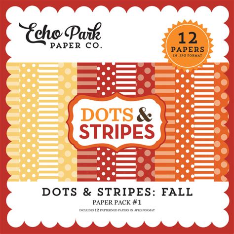 Dots And Stripes Paper Pack 1 Snap Click Supply Co