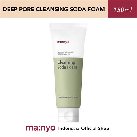 Jual Manyo Deep Pore Cleansing Soda Foam 150ml Shopee Indonesia