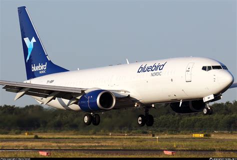 TF BBP Bluebird Nordic Boeing 737 8F2 BCF WL Photo By Mario Ferioli