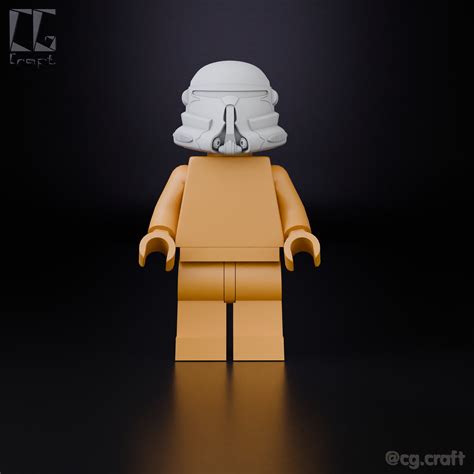 Archivo 3D Airborne Clone Trooper - Le-go helmet 🪖 ・Plan imprimible en ...