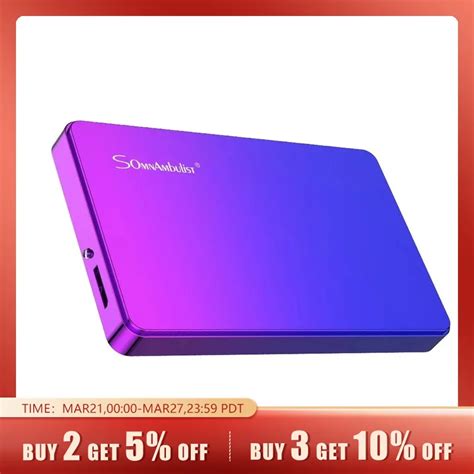 SomnAmbulist HDD 2 5Inch Portable External Hard Drive 250GB 320GB 500GB