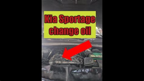 Kia Sportage Change Oil YouTube