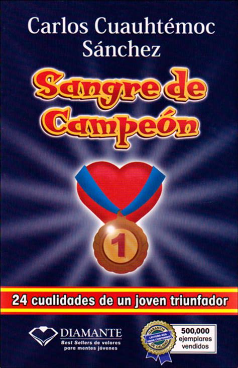 Sangre De Campe N Cualidades De Un Joven Triunfador Ediciones