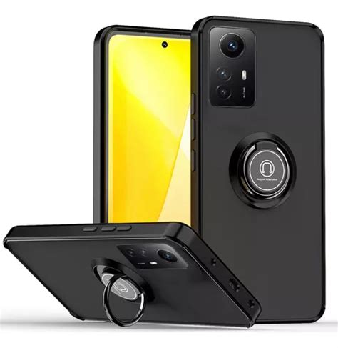 Funda Para Redmi Note S G Textura De La Piel Anillo Meses Sin Inter S