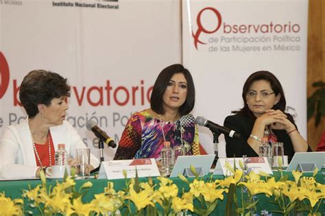 Tepjf Entrega Presidencia Del Observatorio De Participación Política De Las Mujeres Al Ine