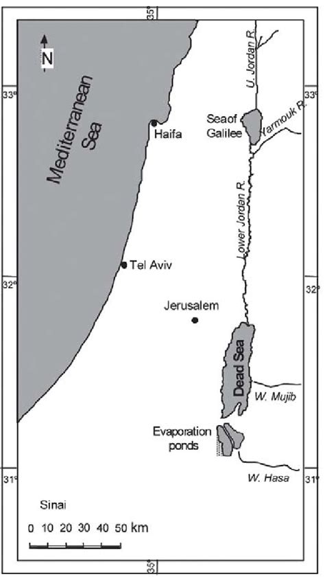 1: Location Map of the Dead Sea. | Download Scientific Diagram