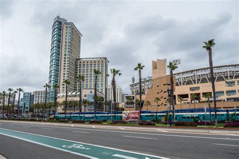 San Diego Street View at Convention Center - CALIFORNIA, USA - MARCH 18 ...