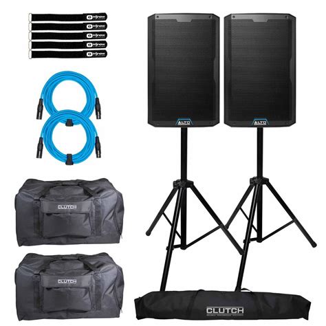 Alto Professional Ts W Way Powered Loudspeakers With Tote