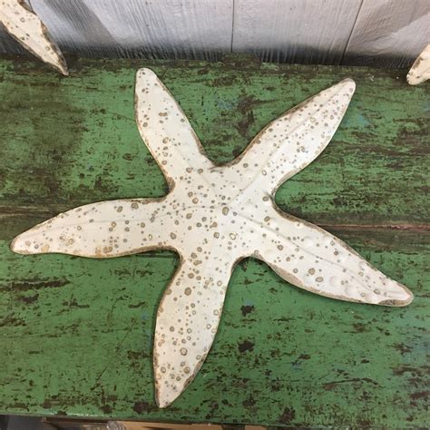 Set Of Metal Starfish Wall Art Beach House Coastal Nautical Etsy