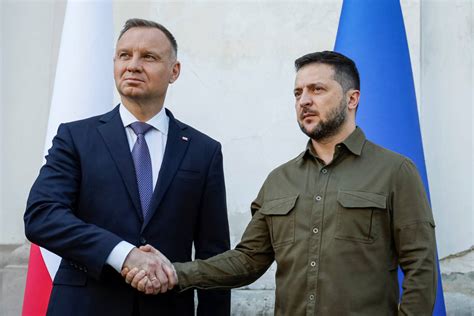 Ukraine, Poland leaders jointly mark WWII massacres that strained ties ...