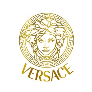 Versace Full Logo Gold Transparent PNG StickPNG