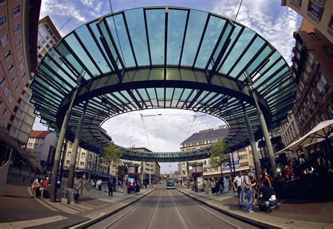 Arrêt de Tram Place de l Homme de Fer Strasbourg objectif Flickr