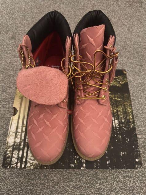 Supreme Supreme X Timberland Diamond Plate Boots Grailed