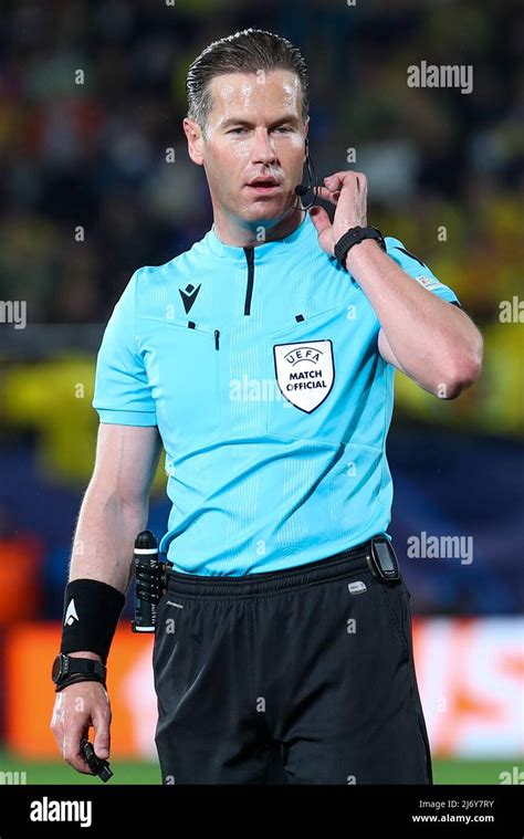 Estadio De La Ceramica Vilareal Spain May Referee Danny