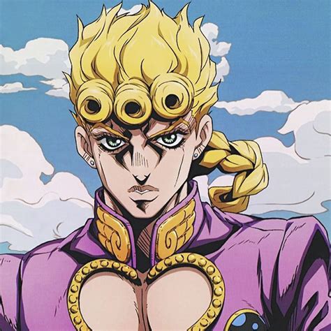 Giorno Giovanna Icon Jojo Anime Jojo Bizarre Jojos Bizarre