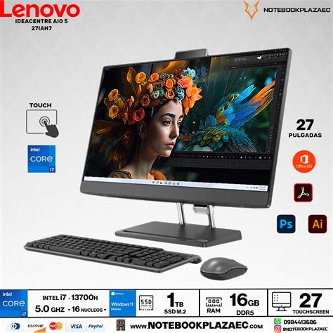 Pc Todo En Lenovo Ideacentre Aio Notebookplazaec