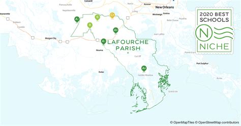 Lafourche Parish District Map