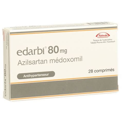 Эдарби 80 мг 28 таблеток купить - АПТЕКА ЦЮРИХ
