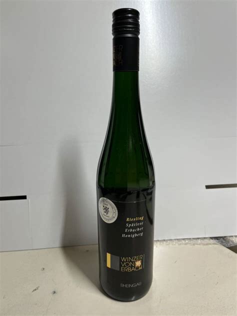 Rheingau Winzer Von Erbach Riesling Spatlese Erbacher Honigberg