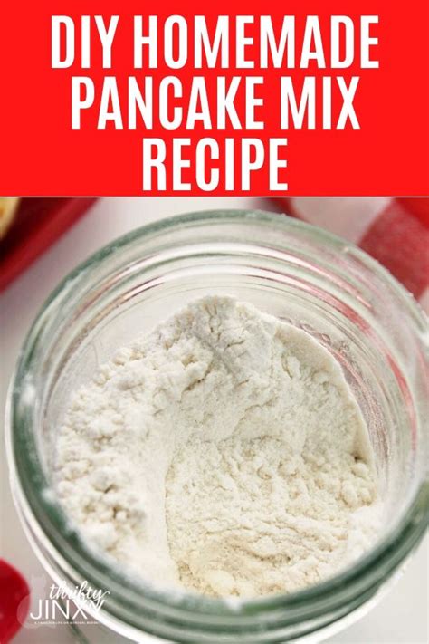 Homemade Pancake Mix Recipe Skip The Box And Make Your Own Thrifty