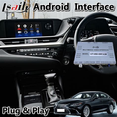 Lsailt Android Multimedia Video Interface For Lexus Es250 Touchpad Control With Carplay Auto